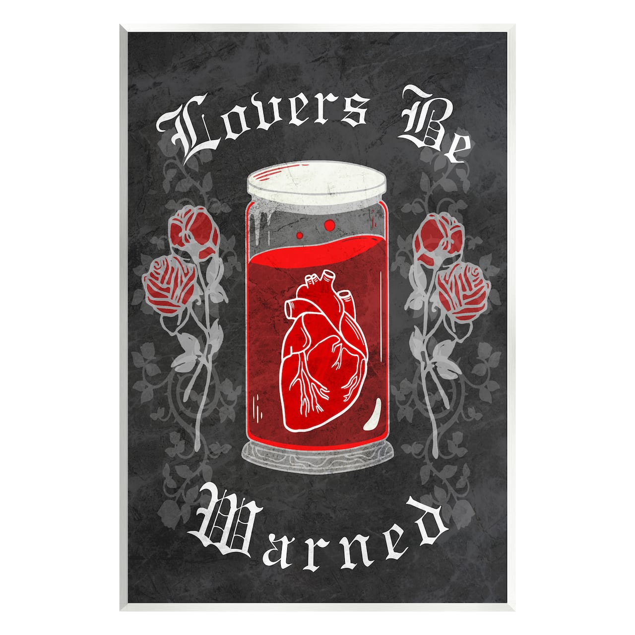 Stupell Industries Spooky Heart In Jar Wall Plaque Art